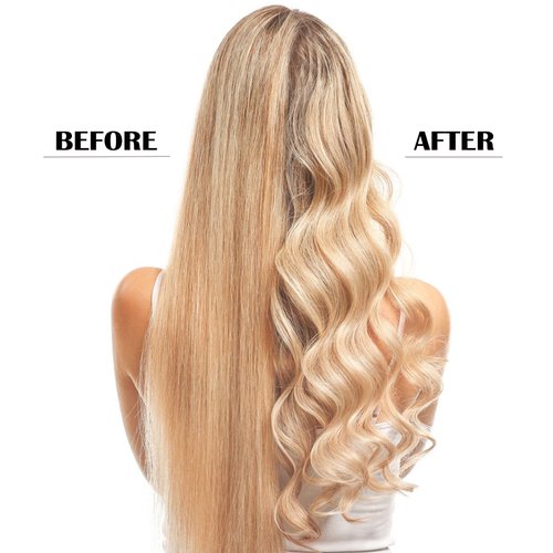 Heatless Hair Curler, Soft Curling Scrunchie and Headband, No Heat Sleep Roller for Long Hair (Black)