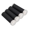 4pcs Coarse Replacement Roller Electric Foot File Refill Heads Grinding Tool Replacement Head for Feet Pedicure Tool