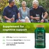 Swanson Pure Brainpower Brain Health Cognitive Memory Focus Support Brain-Derived Neurotrophic Factor (BDNF) Herbal Supplement (Ginkgo Biloba, Bacopa Monnieri) 60 Veggie Capsules (Veg Caps) Vegan