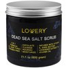 Dead Sea Salt Scrub, Handmade Exfoliating Body Scrub for Women & Men with Vitamin E, Shea Butter, Jojoba Oil & Lavender Extract - Ultra Moisturizing Scrub for Gentle Skin Exfoliation - 600grams