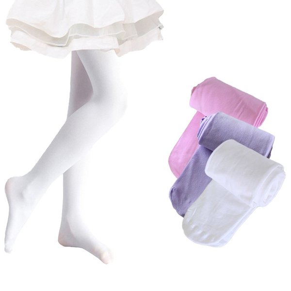 Ehdching Toddler Girls Ballet Dance Tights Little Kids Ultra Soft Footed Leggings Stockings Pantyhose