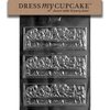 Dress My Cupcake DMCR022SET Chocolate Candy Mold, Last Supper Bar, Set of 6