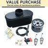 49065-7007 Lawn Mower Tune Up Kit Compatible with Kawasaki FR691V FR651V FR730V FS481V FS541V FS600V FS730V Engine,Replace 49065-0721 Oil Filter 11013-7047 Air Filter