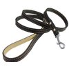 4' Genuine Leather Classic Dog Leash 1/2" Wide, Small and Medium Dogs