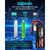HOOVO 11.1V 3S LiPo Battery 5200mAh 60C with Tr Plug for RC Car RC Truck Airplane Helicopter Boat Car Racing RC Hobby (2 Packs