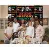 Sunwer Black History Month Photo Booth Backdrop African American Inspirational Wall Posters Classroom Bulletin Board Hanging Banner (5.9×3.6ft)