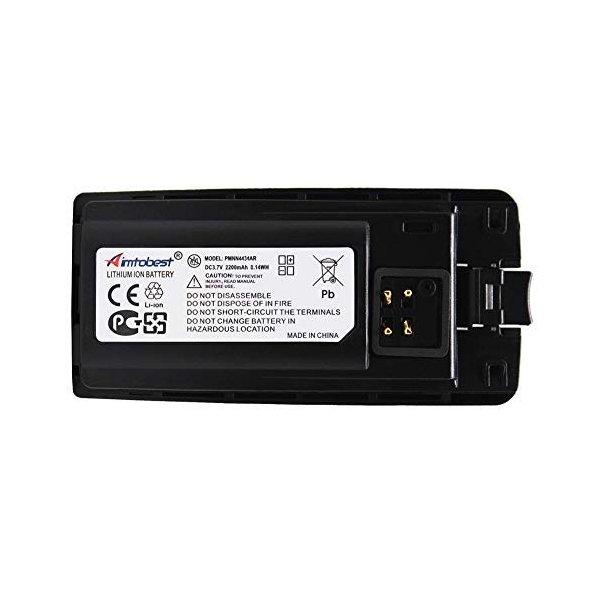 Aimtobest PMNN4434A PMNN4434 2200mAh Li-ion Battery Compatible for Motorola RMU2040 RMU2080D RMU2080 RMV2080 RMM2050 XT420 XT460 Portable Radios