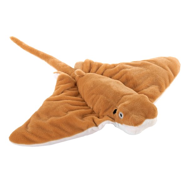 Wild Republic Cuddlekins Eco Cownose Ray, Stuffed Animal, 12 Inches, Plush Toy, Fill is Spun Recycled Water Bottles, Eco Friendly