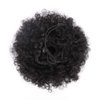 KGBFASS Afro Puff Drawstring Ponytail Drawstring High Puff Ponytail Short Kinky Curly Bun Hairpiece Fluffy Updo Hair Extensions for Black Women(1B#)