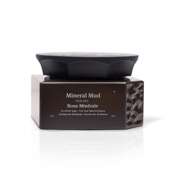 Saphira Mineral Mud Hair Mask, Deep Healing Hair Treatment for Dry, Damaged, Bleached, Color-Treated Hair and Scalp, Sulfate-Free, Paraben-Free, Repairs, Hydrates and Adds Shine, 8.5 Ounce