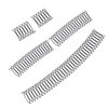 U Shaped Hair Pins,Finishing Fixer Comb Pins Material All weather Retention Perfect Design Different Hairstyles for Women (black)