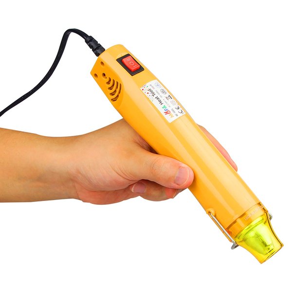 New Power Adjustable Mini Heat Gun, Tomorotec up to 660 F Handheld Electric Hot Air Gun 350W Portable Heat Gun for Epoxy Resin, DIY Craft Embossing, Shrink Wrapping PVC, Drying Paint, Clay