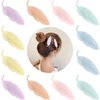 12 PCS Colorful Knitted Leaves Hair Clips Cute Fruits Hair Pins Snap Simple Barrettes Hair Accessories for Girls Toddlers Teens (Style1)