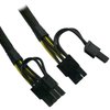 COMeap 10 Pin to Dual PCI-E 8 Pin(6+2) Power Supply Adapter Cable for HP DL580 DL585 DL980 G7 Server 25-in(63.5cm)