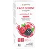 WonderSlim FAST BOOST Energy Drink Mix with B12, Berry, Multivitamins, Antioxidants, No Sugar, Gluten Free, Keto Friendly & Low Carb (14ct)