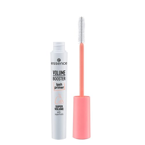 essence | Volume Booster Lash Primer Mascara | Infused with Mango Butter and Acai Oil for Nurtured Lashes | Conditioning Mascara Primer | White | Vegan | Paraben & Cruelty Free (Pack of 1)