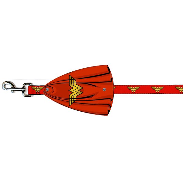 Buckle-Down DLC-WWW001 Dog Leash Cape, Regular, Red/Yellow
