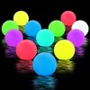 YESIE 2Packs Floating Pool Lights,Rechargeable 3-Inch LED Orb Lamp,150°F Duable Material,Bathtub Accessories,16 Colors,Remote Control,3 Timers,Fortune Teller Ball, Hot Tub Light