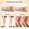 Leg makeup, leg foundation cover up waterproof, body foundation for legs, leg makeup for varicose veins waterproof, tattoo cover up makeup（#02-EDIUM GLOW）