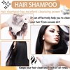 JunKuJK Hair Shampoo,Gentle Hair Thickening Shampoo for Men and Women,Long Lasting Moisturizing Hair Shampoo for All Hair Types