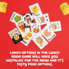 The Lunch Room Game - EAP Toy and Games, Board Game, 3-6 Players, Ages 8+, Teens, & Adults, Easy to Learn, Squishies, Lunch Trays, Food Fight, Game Night, Party Game, Family Game