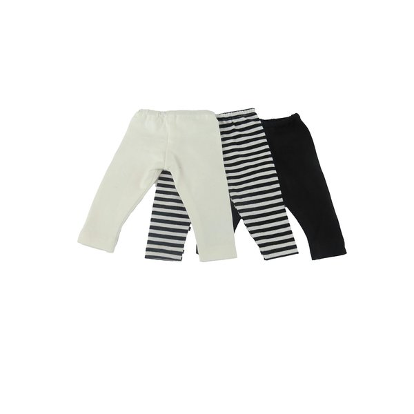 American Fashion World Pink, Black, and White Legging Set for 18-Inch Dolls | Premium Quality & Trendy Design | Dolls Clothes | Outfit Fashions for Dolls for Popular Brands