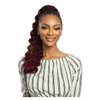 Mane Concept Human Hair Blend Ponytail Brown Sugar Wrap N Tie BSWNT07 Crimp Wave Wnt 22" (2)