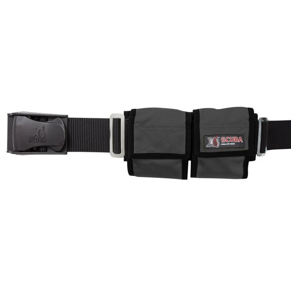 XS Scuba 4 Pocket Scuba Diving Weight Belt - Black