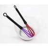 6 Pcs Mini Whisks for Hair Dye Color Mixing- Plastic Manual Mixer Hair Dye Cream Stirrer- Salon Barber Plastic Whisk Hairdressing Dye Whisk-Blending, Whisking, Beating and Stirring (7 x 1.2 in)