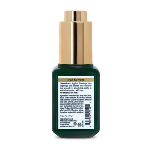 Findley Hyaluronic Acid & Green Tea Intense Hydration Eye Serum | Hydrating & Moisturizing | Radiant Complexion (1 Fl Oz)