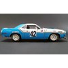 1970 Plymouth Hemi Barracuda #42 Henri Chemin"Chrysler of France" Limited Edition to 696 pieces Worldwide 1/18 Diecast Model Car by Acme A1806102