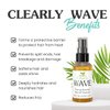 Clearly WAVE, Damage Control Hair Oil with Jojoba | Thermal Heat Protector for Sun, Flat Iron, Hot Blow Dry, Blowout to Prevent Damage and Breakage | Sulfate Free, Made in USA