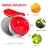 Hair Wax Color 7.06 Oz Hair Dyeing Styling Clay Mud, Included 2 Hair Dye Color Brush + 3 Shawl + Rat Tail Comb + 5 Hair Clips Styling Tools Set, Coloring Cream for Party Cosplay Easy Cleaning (Red)