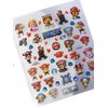 ONE Piece Nail SSTICKER 3D Anime Nail Sticker ONE Piece Nail DECALEmbossed Nail Art Stickers Decals Self Adhesive Nail Sticker Kawaii Design Anime Nail Stickers for Women, Girls, Kids, Gift (Monkey)