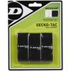 Dunlop Sports Gecko Tac Tennis Overgrip, 3-Pack, Black