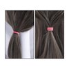 DS. DISTINCTIVE STYLE Hair Rubber Bands 50 Pieces 2.5 mm Elastic Hair Bands Hair Ties Ponytail Holders - Pink