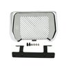 HDBUBALUS Motorcycle Oil Cooler Cover Case with Bracket Fit for Harley Touring Road King Road Street Glide FLHR FLHX 2017-2020 Chrome