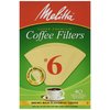 Melitta Cone Coffee Filters Number 6 40 Count (Pack of 2)