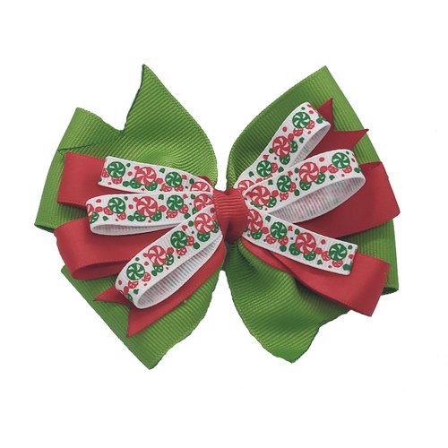 Holiday candies Hair Bow
