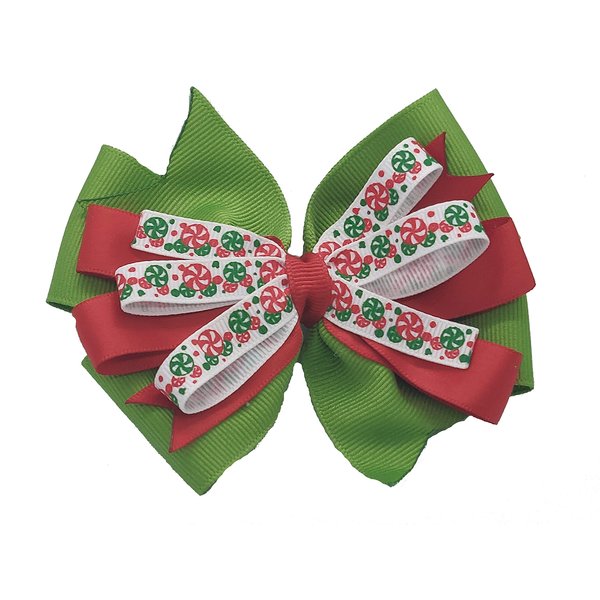 Holiday candies Hair Bow