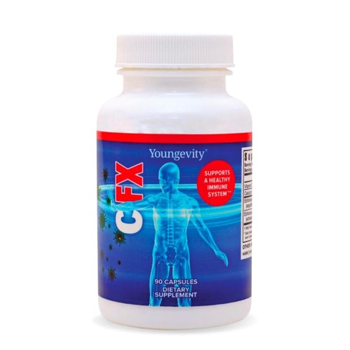 Youngevity C-Fx - Vitamin C 500mg, Echinacea Herb & Root for Immune Support Supplement (90 Capsules)