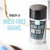 Pacific Shaving Company Ultra Slick Shave Stick - No Mess Body Shaving Stick with Moisturizing Coconut Oil - Travel-Friendly, Good for All Skin Types, Unisex (2.5 Oz)