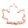 Maple Leaf Cookie Cutter 3.5 x 4 inches - Handcrafted Copper by The Fussy Pup