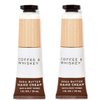 Bath Body Coffee & Whiskey Shea Butter Hand Cream - Set of 2 (1 Oz Each)