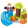 Mega Bloks Peek A Blocks Panda Slide with Big Building Blocks, Building Toys for Toddlers (14 Pieces)