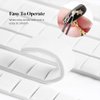 2 Set Acrylic Nail Practice Stand Magnetic Nail Tip Art Display Stand Holder Manicure Tool with Reusable Adhesive Putty Clay for Home Salon Makeup