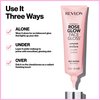 Revlon Face Primer, PhotoReady Face Gloss Rose Glow, Face Makeup for All Skin Types, Hydrates, Illuminates & Moisturizes, Infused with Glycerin & Olive Oil Extract, 80% Water, 1 Fl Oz