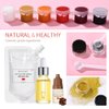 DIY Lip Gloss Making Kit - Moisturizing Lip Stain Handmade Set Fun Makeup Gift Set for Women Girls