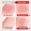 ROPALIA Cream Blush - Vegan, Cruelty-Free Blush - Shape, Contour & Highlight Face -Smooth Natural,Non-Sticky, Lightweight Cheek Cream