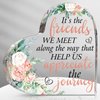 Gift for Friend Friendship Gifts for Women Friend Friendship Birthday Gifts for Women Cheer up Gift Acrylic Heart Keepsake and Paperweight for Home Office Table Shelf (Journey)